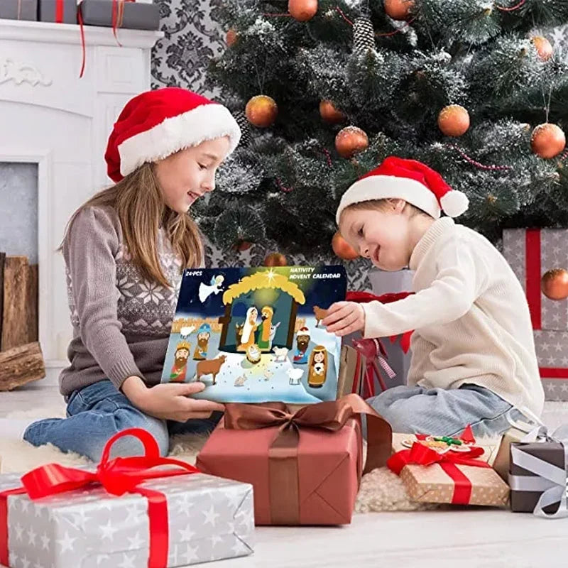 Nativplay – Advent Calendar with 24 Interactive Nativity Figures