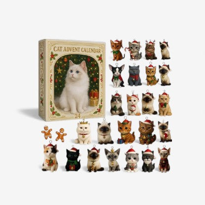 PurrFest – 24-Daagse Kattenfiguren Adventskalender Velani