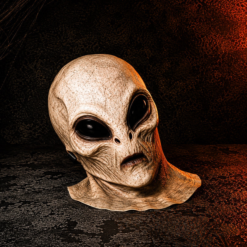 AlienSight - Full-Face Alien Mask with Large Eyes