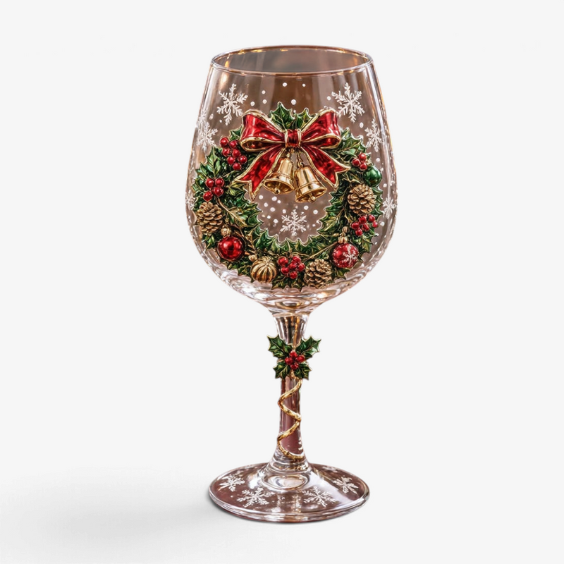 Yulegoblet – Christmas Glass Set With Festive Designs