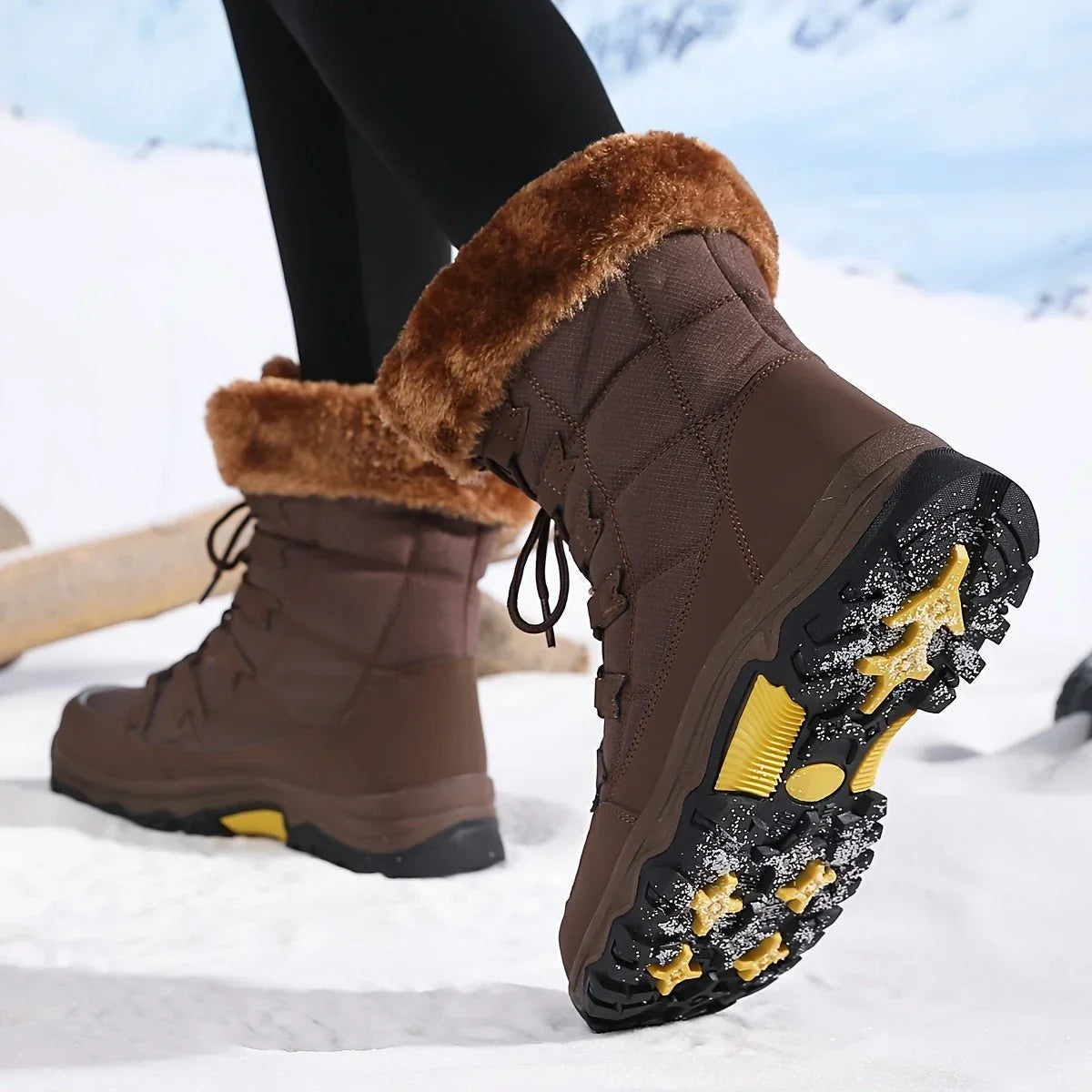 Grip - Women’s Boots with Profile Sole and Lining