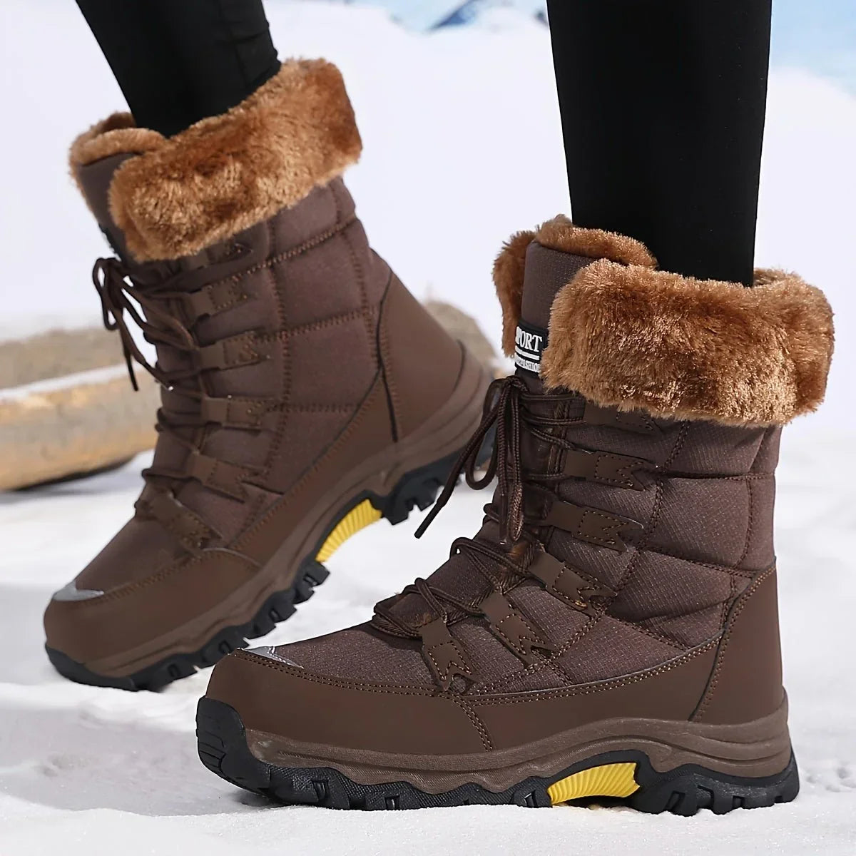 Grip - Women’s Boots with Profile Sole and Lining