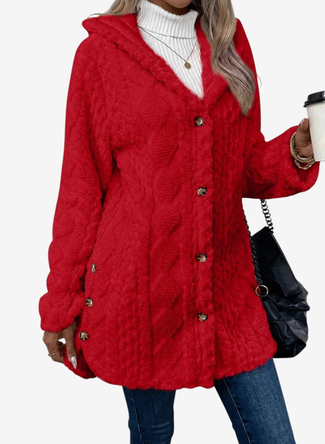 Flexknit - Lightly Stretchable Textured Knit Jacket