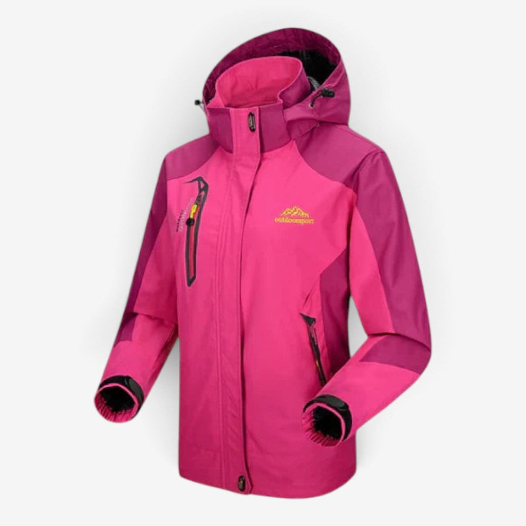 Layer - Women’s Coat with Integrated Hood and Lining