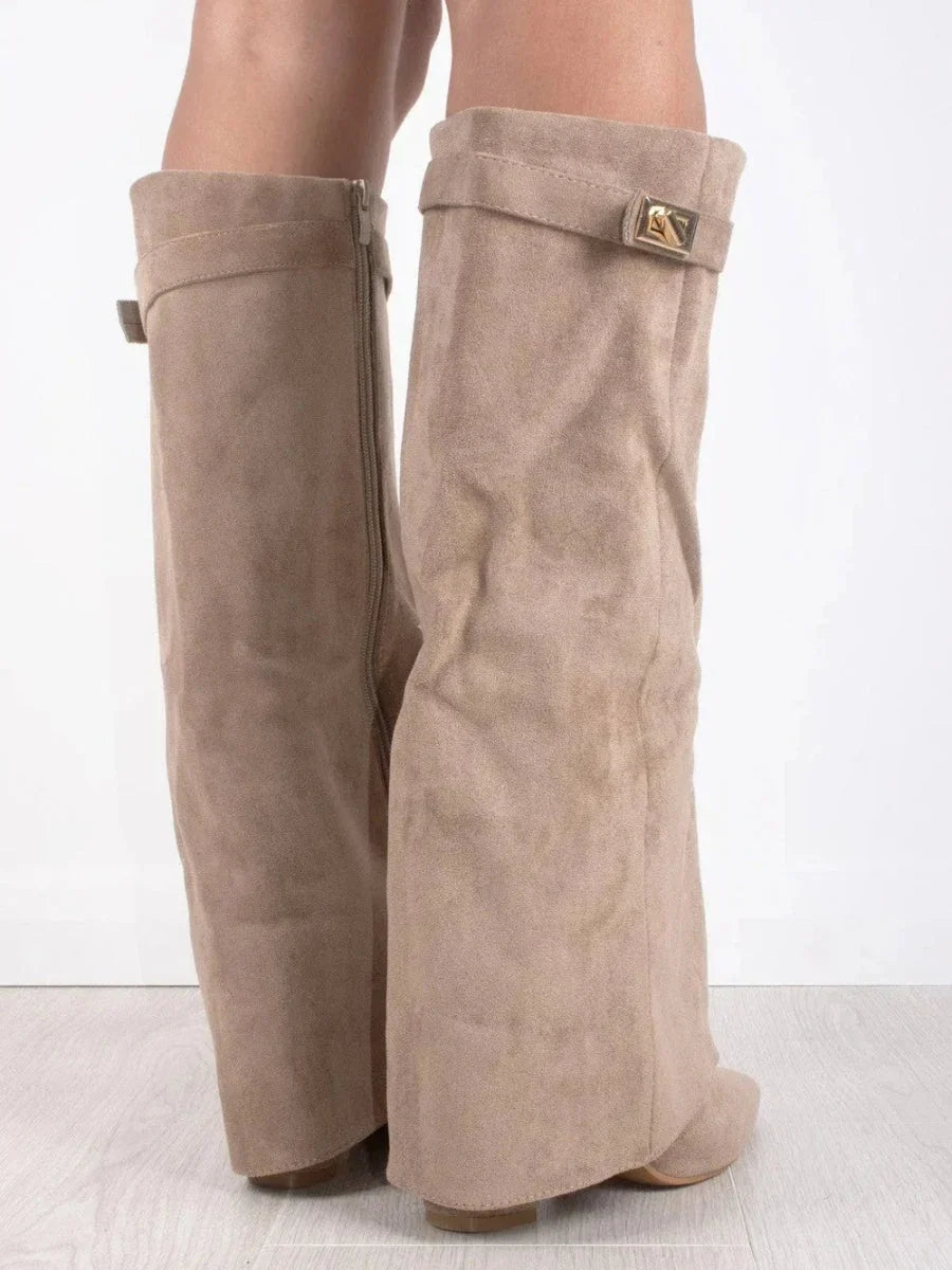 Tallstep - Ankle Boots with Knee-High Design