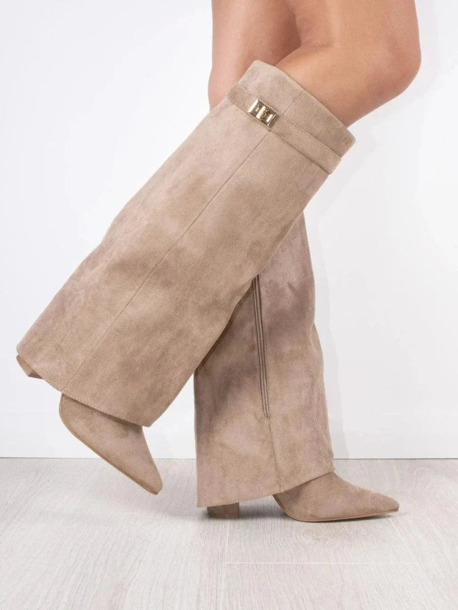 Tallstep - Ankle Boots with Knee-High Design