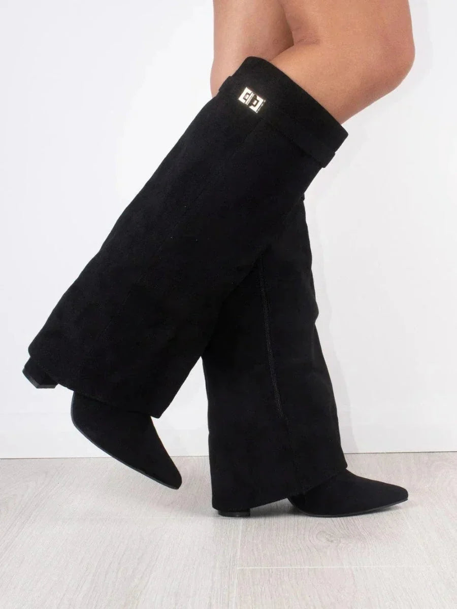 Tallstep - Ankle Boots with Knee-High Design