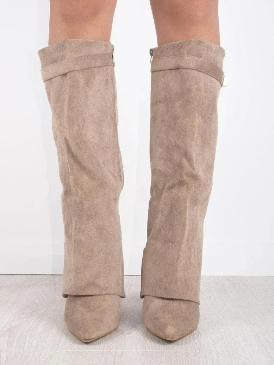 Tallstep - Ankle Boots with Knee-High Design