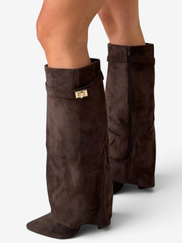 Tallstep - Ankle Boots with Knee-High Design