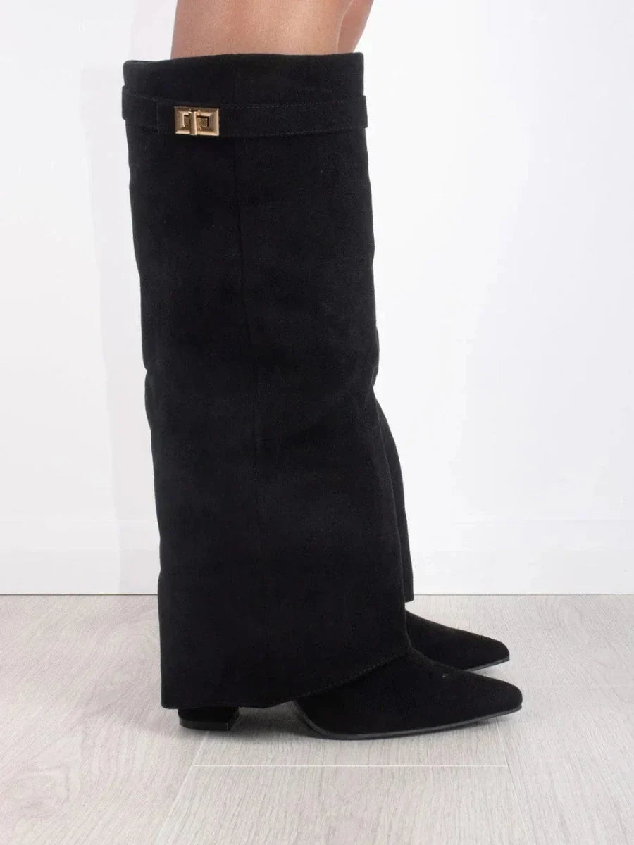 Tallstep - Ankle Boots with Knee-High Design