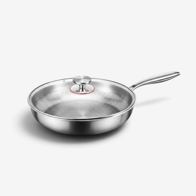 Cheftrium – Hammered Non Stick Frying Pan for Induction Cooking