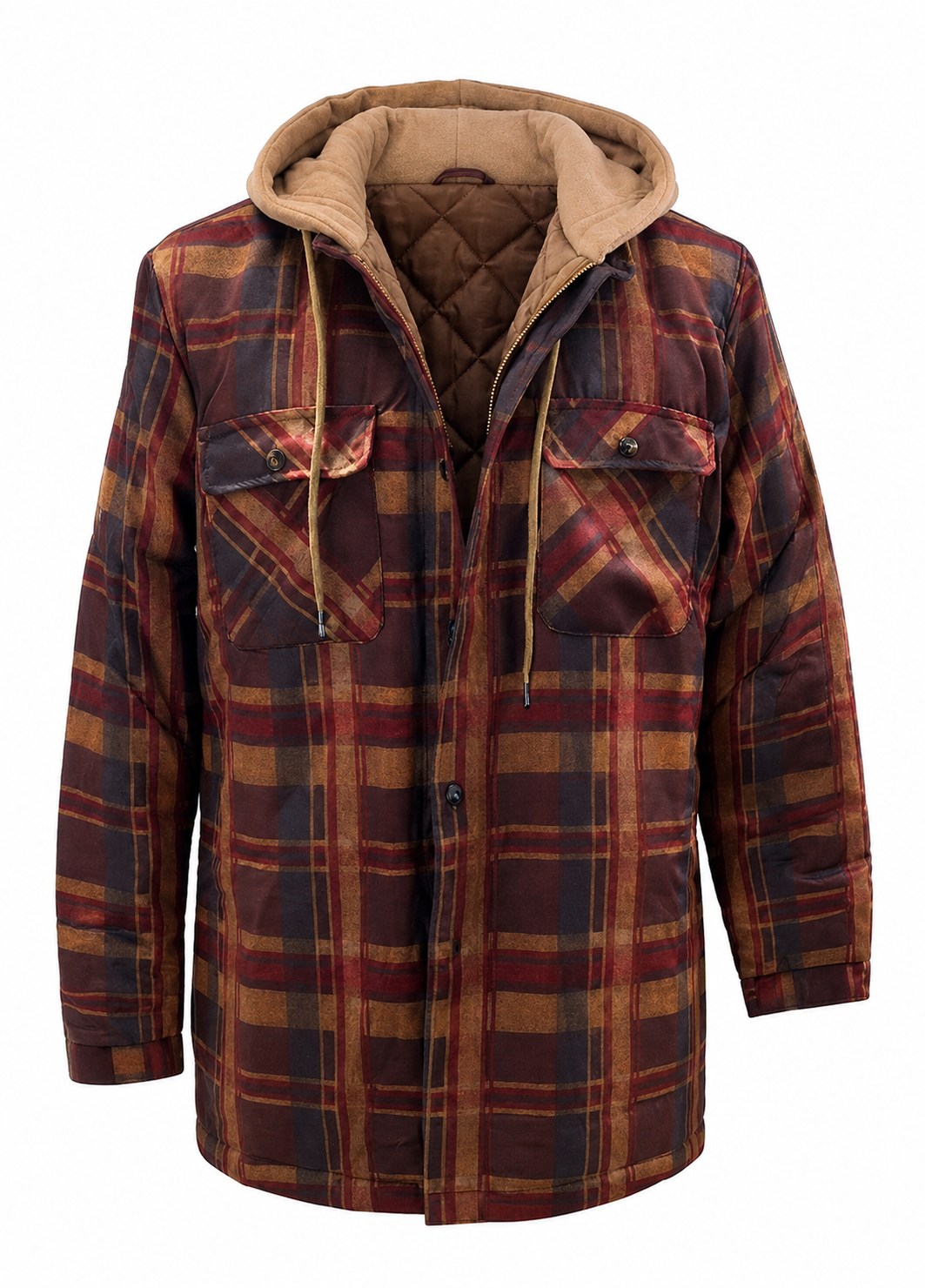Heiko – Long-Sleeve Jacket with Hood and Zip