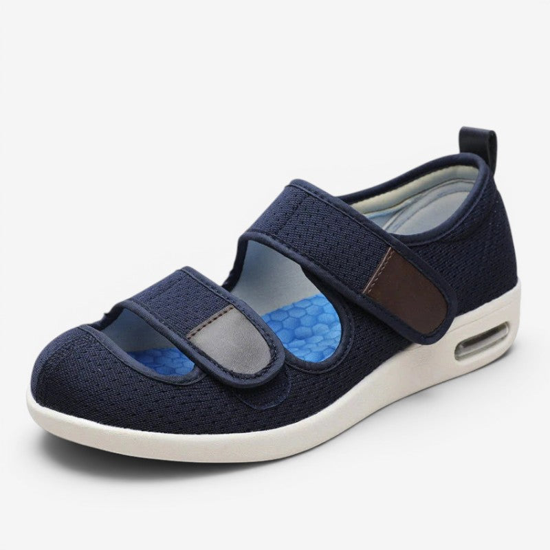 Perforated Design Sandals with Adjustable Strap