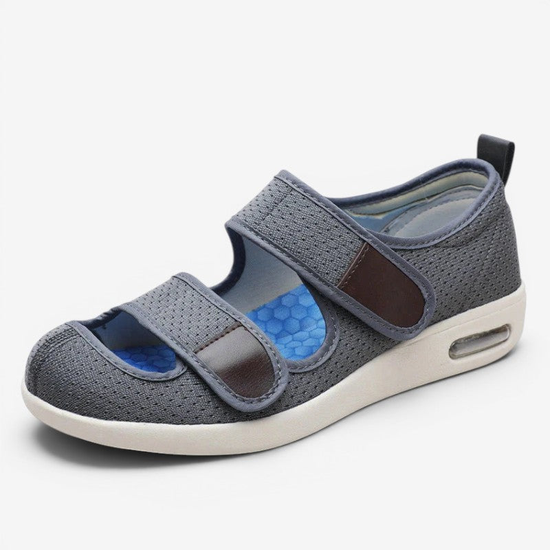 Perforated Design Sandals with Adjustable Strap