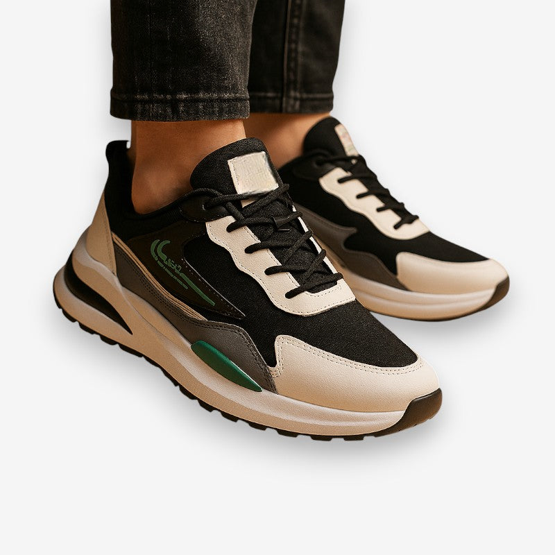 Daniel – Round Toe Sneakers with Anti Slip Grip Design