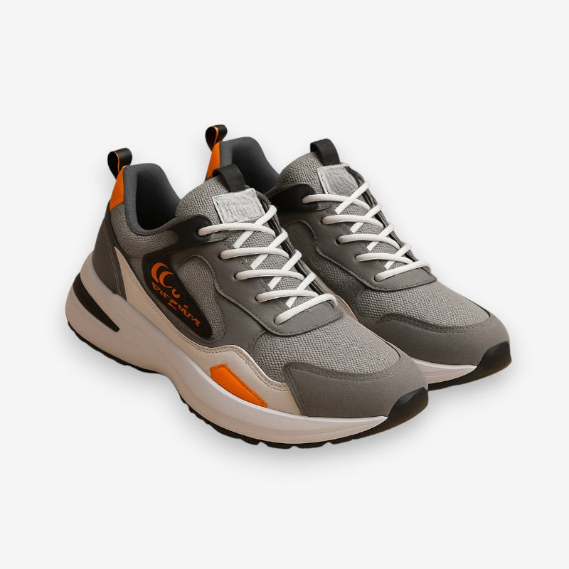 Daniel – Round Toe Sneakers with Anti Slip Grip Design