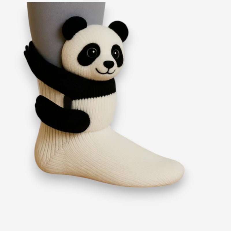 Nora – Decorative Socks with 3D Animal Inspired Design