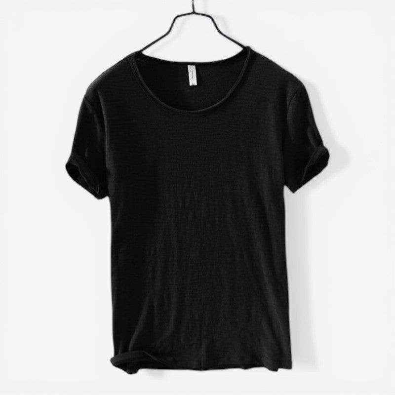 Harry – Loose Fit Round Neck Short Sleeve Shirt