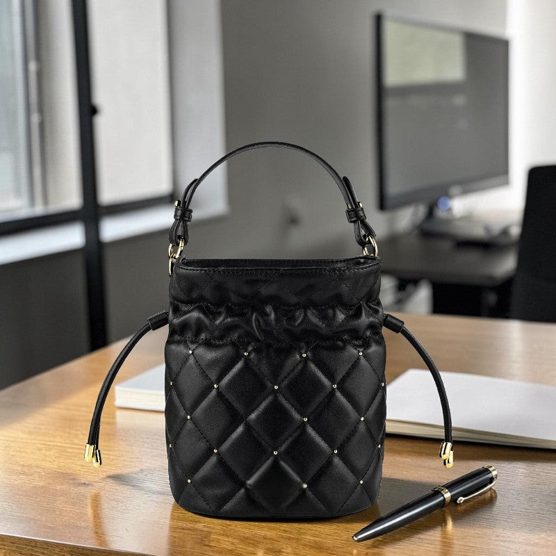 Women Structured Handbag with Adjustable Strap
