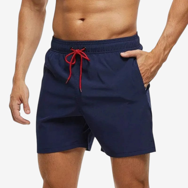 Men's Lightweight Breathable Shorts with Elastic Waistband