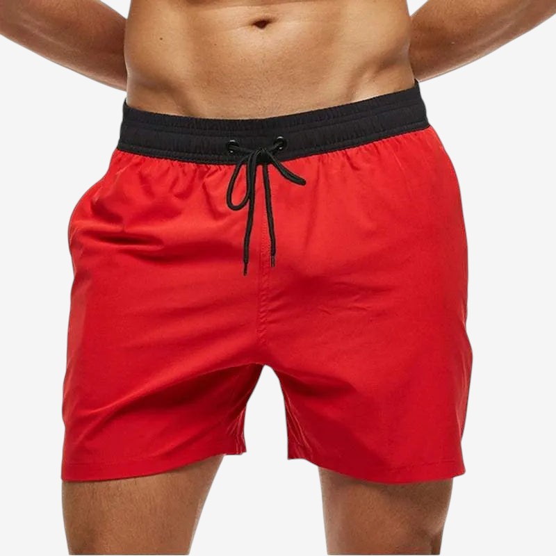 Men's Lightweight Breathable Shorts with Elastic Waistband