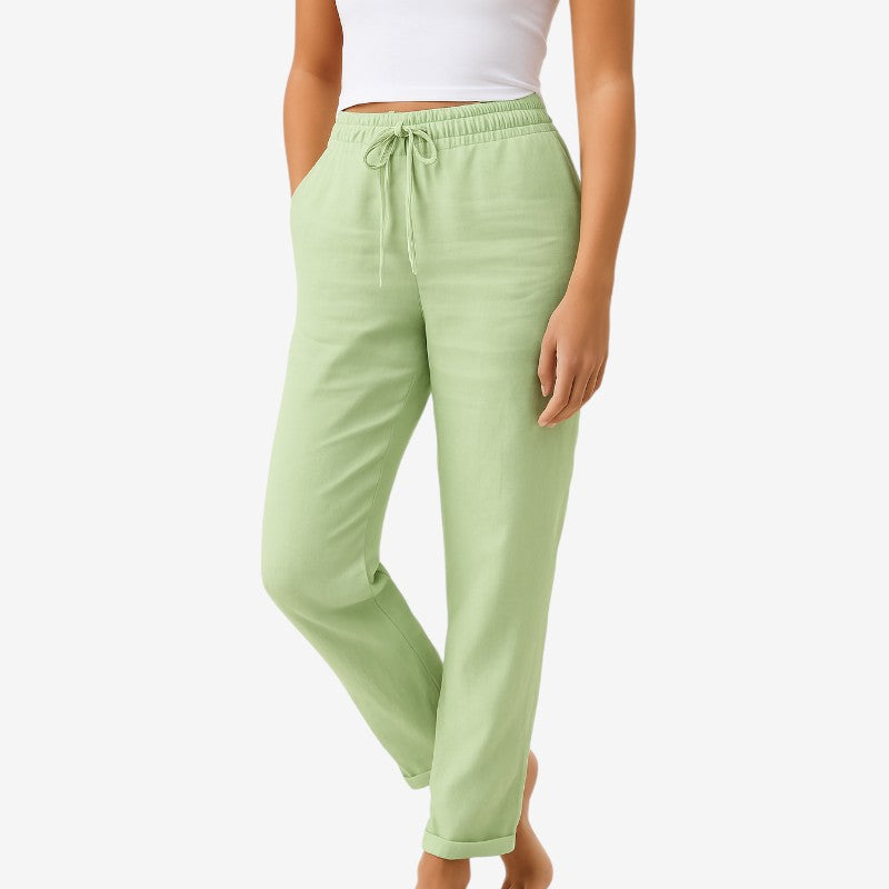 Stylish Women's Wide Leg Trousers with Pockets
