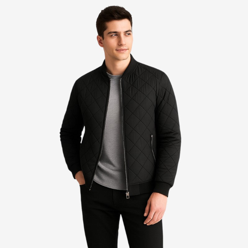 Benjamin – Jas met kraag, ritszakken en lange mouwen Velani