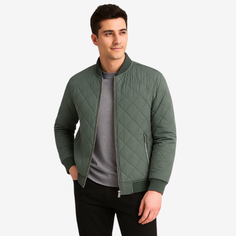 Benjamin – Jas met kraag, ritszakken en lange mouwen Velani