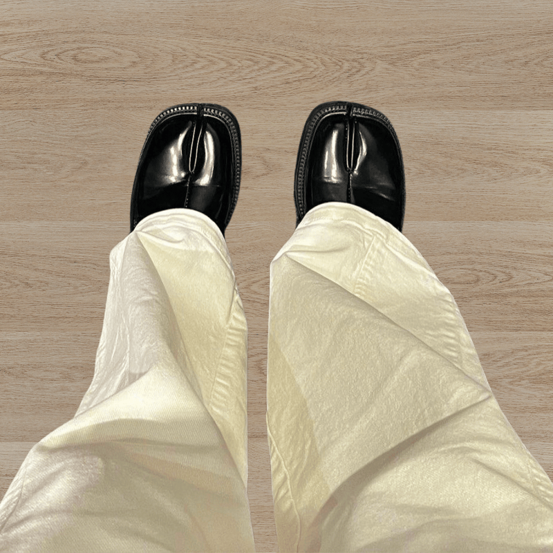 Reuben - Split Toe Non Slip Shoes With Thick Sole