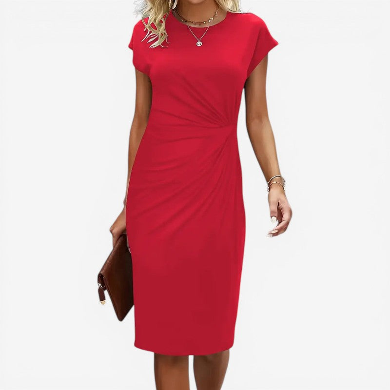Women’s Crew Neck Midi Dress