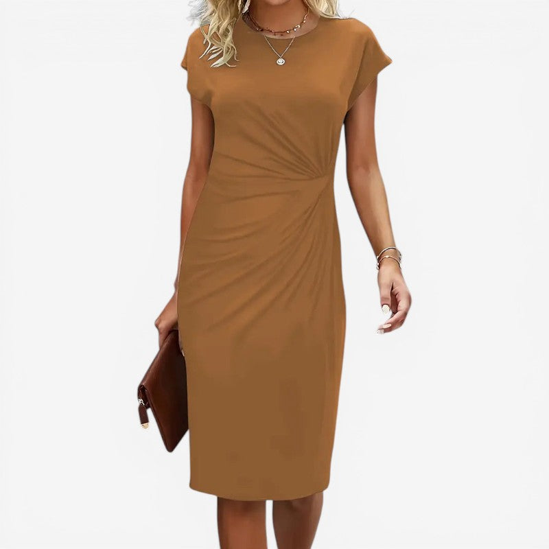 Women’s Crew Neck Midi Dress