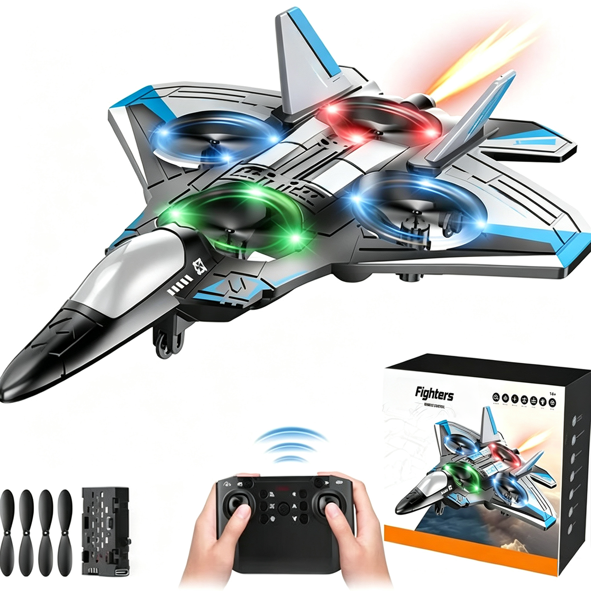 VoltAero - Remote-Controlled Jet Toy With 360° Stunt Capability
