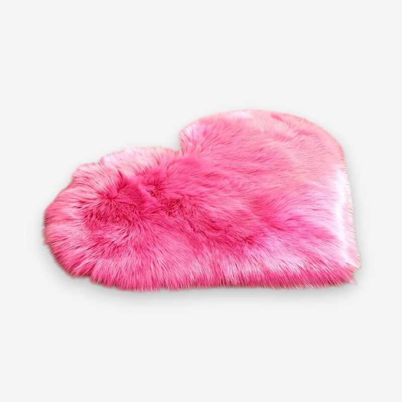 CozyHeart – Decoratief Tapijt met Hartvormig Ontwerp Velani