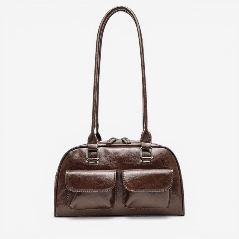 Multi-Pocket Womens Handbag with Handle