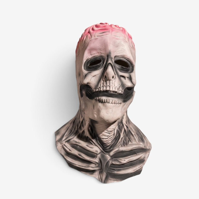 Realistic Skeleton Mask with Hat for Halloween Events