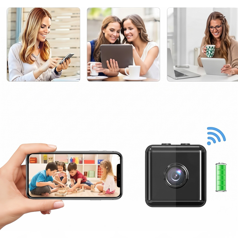 SecureCam – Mini Wireless Security Camera with 1080P HD Resolution