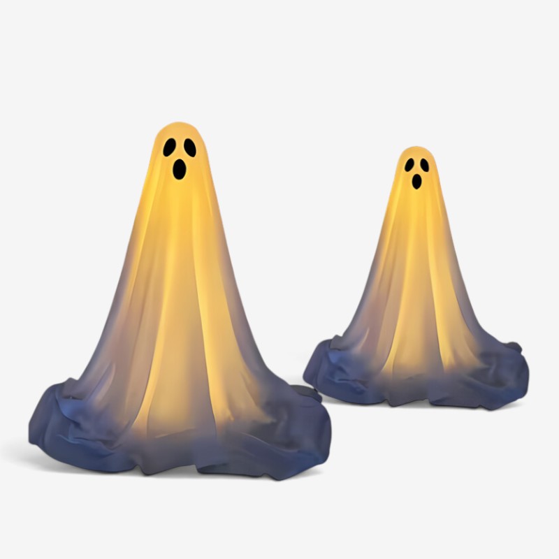 GlowWisp - LED Ghost Halloween Decoration for Indoor and Outdoor Use