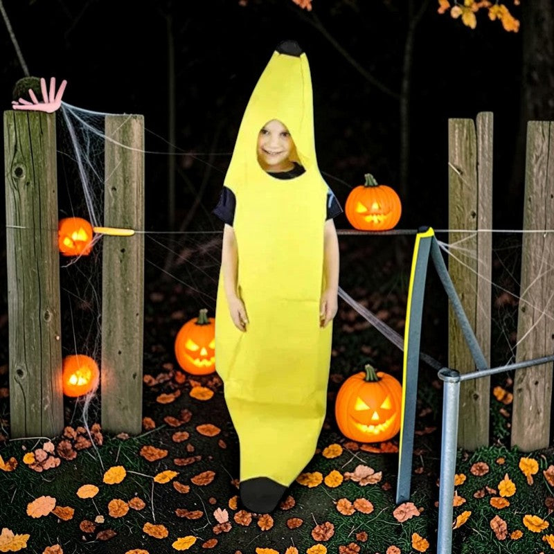 Humorous Yellow Banana Costume for Men