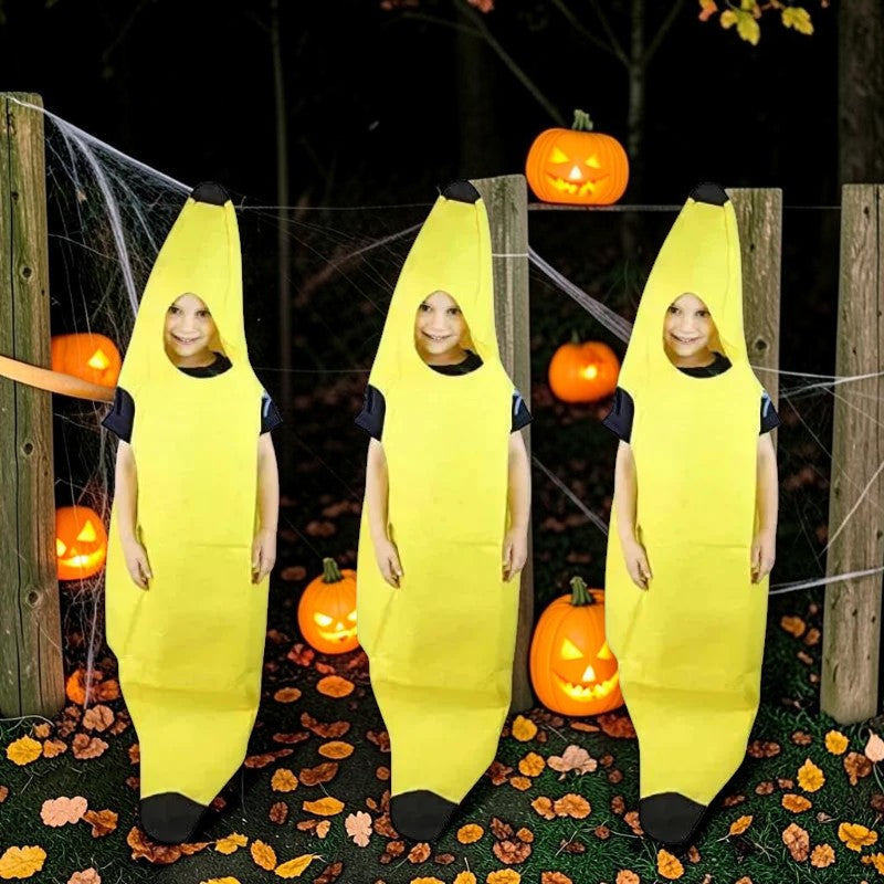 Humorous Yellow Banana Costume for Men