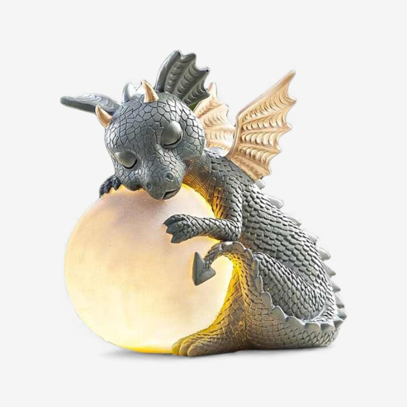 DragonGlow – Oplaadbare Drakenlamp Sculptuur voor Tuindecoratie Velani