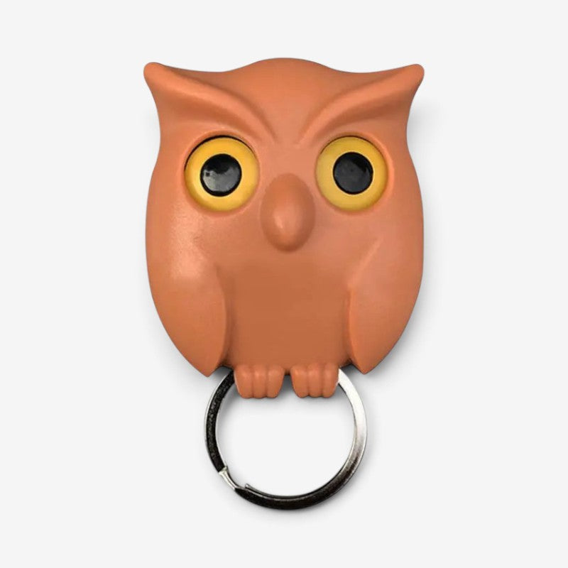 OwlNest - Magnetic Key Holder With Charming Decorative Design