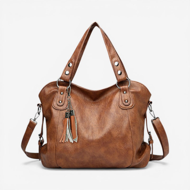 Women’s Handbag with Multi-Compartment Layout