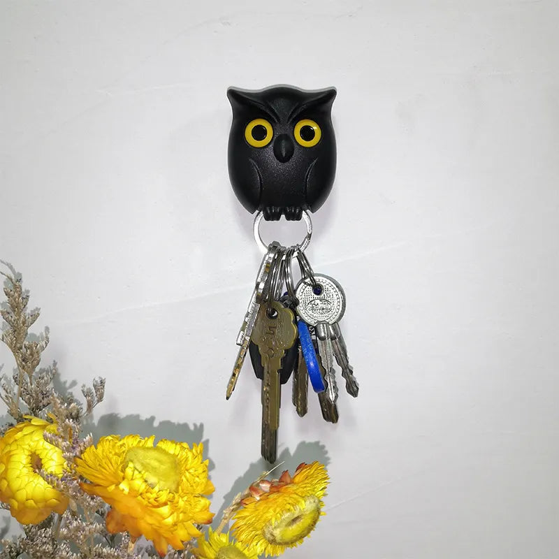 OwlNest - Magnetic Key Holder With Charming Decorative Design