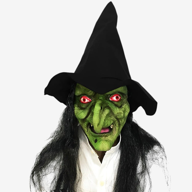 Realistic Old Man Mask for Halloween Fun