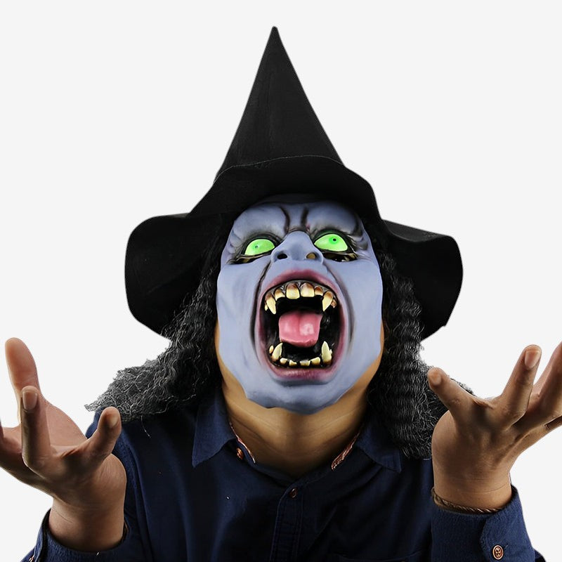 Realistic Old Man Mask for Halloween Fun