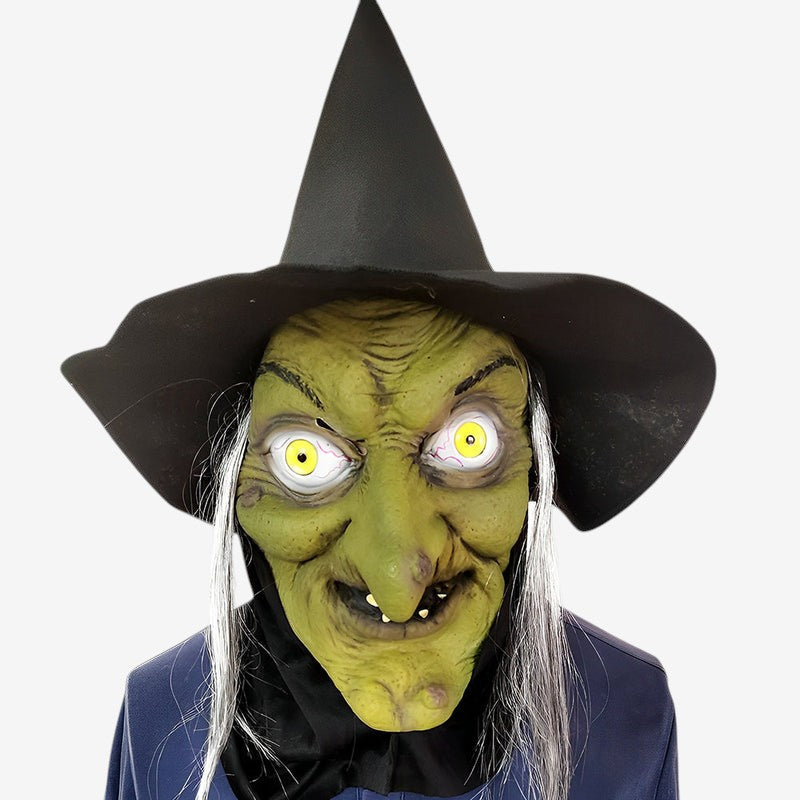 Realistic Old Man Mask for Halloween Fun