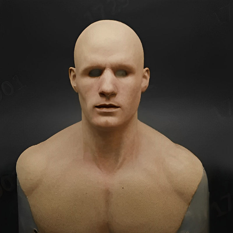 Realistic Old Man Mask for Halloween Fun