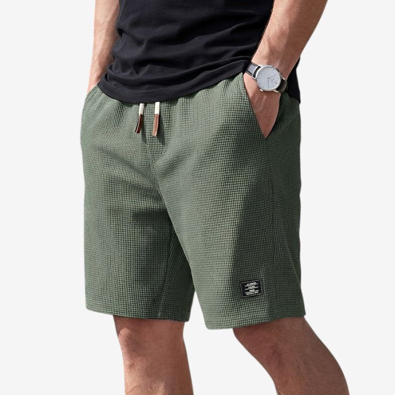 Men's Comfortable Casual Shorts with Drawstring