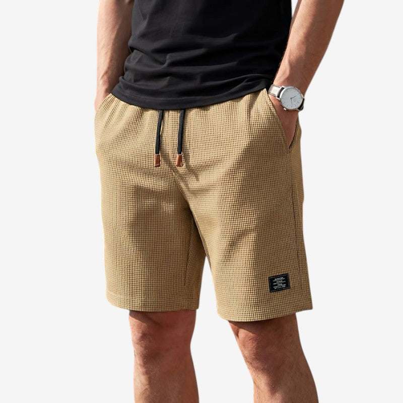 Men's Comfortable Casual Shorts with Drawstring