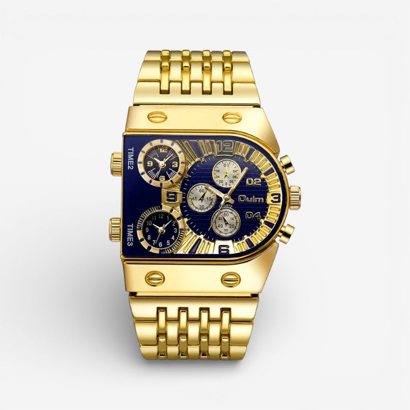 Gideon – Sports Watch with Multi-Time Zone Dial and Adjustable Strap